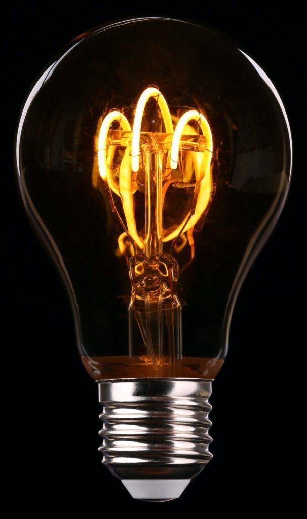 A light bulb.